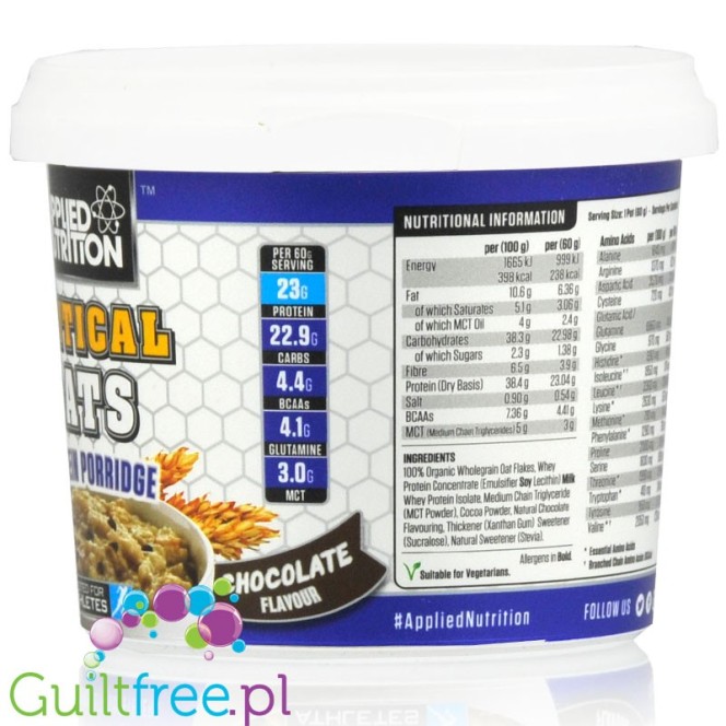Applied Nutition Critical Oats Chocolate Protein Porridge