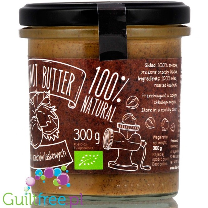 Diet Food Bio Hazelnut Butter 100%
