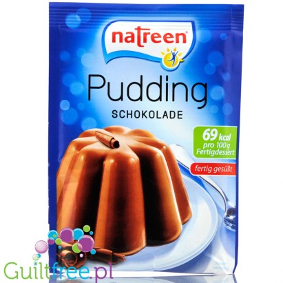 Natreen sugar free Chocolate pudding, 69kcal