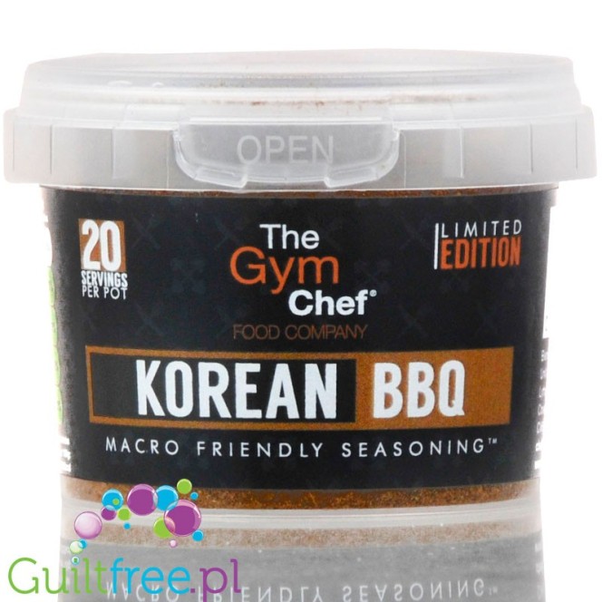 The Gym Chef Seasoning - Korean BBQ, no MSG