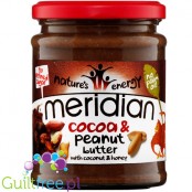 Meridian Cocoa Peanut - masło orzechowe z kakao, kokosem i miodem