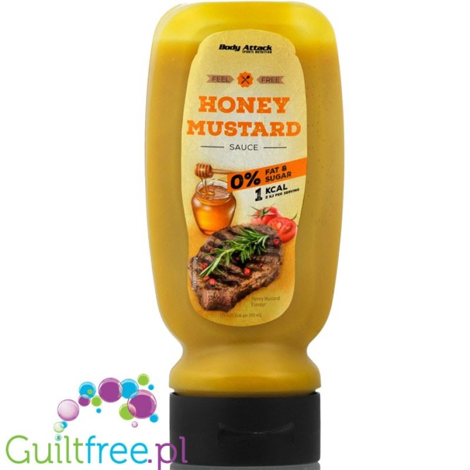 Body Attack Honey Mustard zero calorie sauce