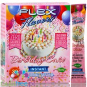 Flax Flavors Birthday Cake zero calorie system