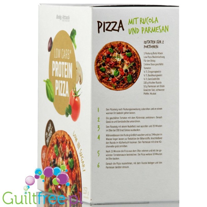 Body Attack low carn protein pizza