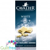 Cavalier no sugar added white chocolate with maltitol