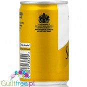 Schweppes Slimline Tonic - carbonated low-calorie refreshing drink with quinine, no sugars contain sweeteners