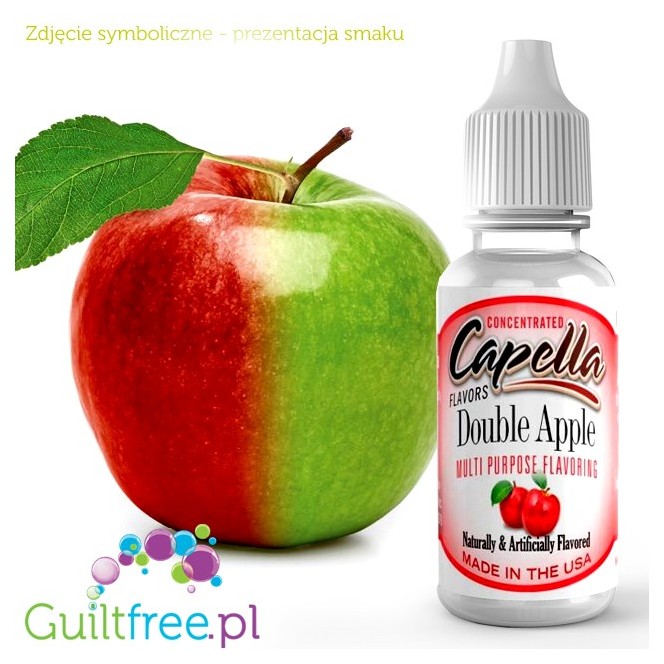 Capella Flavors Double Apple skoncentrowany aromat spożywczy bez cukru i bez tłuszczu