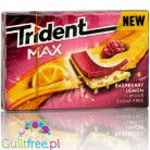 Trident Max Malina & Cytryna guma do żucia bez cukru