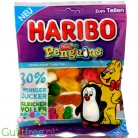 Haribo Penguins 30% less sugar jellies with sugar foam