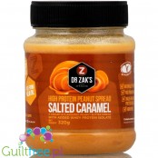 Dr Zak's Salted Caramel protein peanut butter