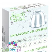 Simply Delish Sugar Free Unflavored Jelly Vegan Dessert