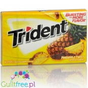 Trident Pineapple Twist sugar free chewing gum