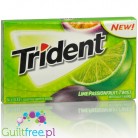Trident Lime Passion sugar free chewing gum