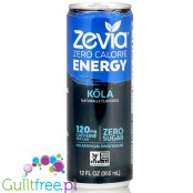 Zevia Energy Cola natural energy drink with stevia