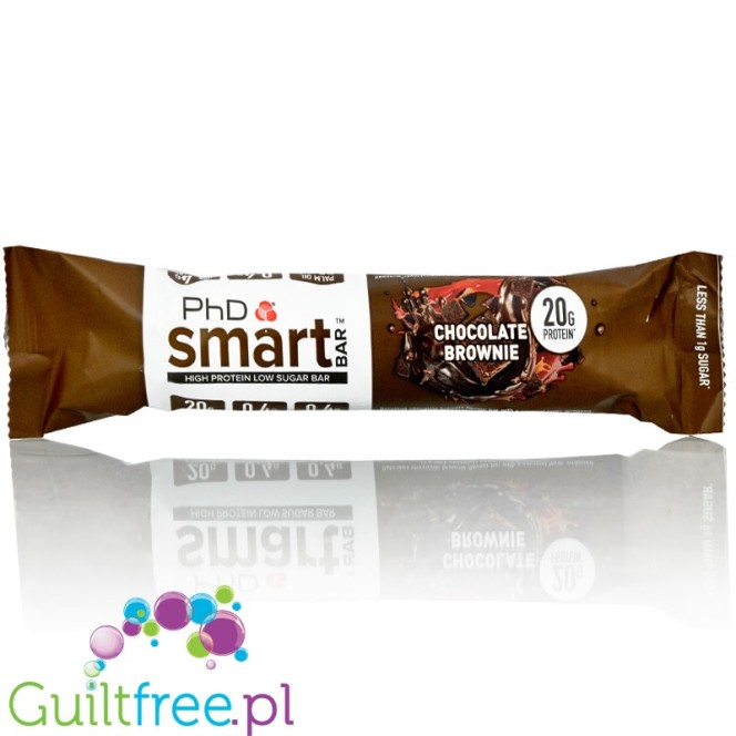 Phd Smart Chocolate Brownie sugar free protein bar