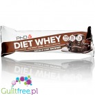 PhD Diet Whey Double Chocolate Brownie protein bar with L-carnitine
