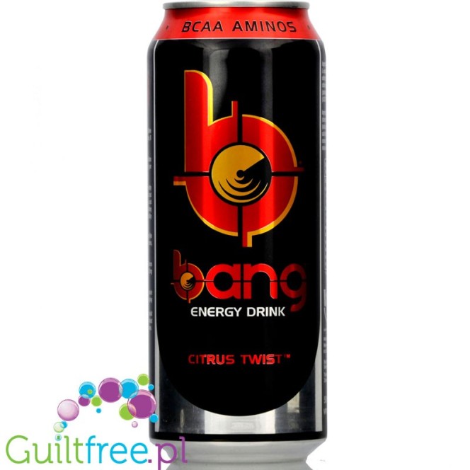 VPX Bang Citrus Twist sugar free energy drink with BCAA