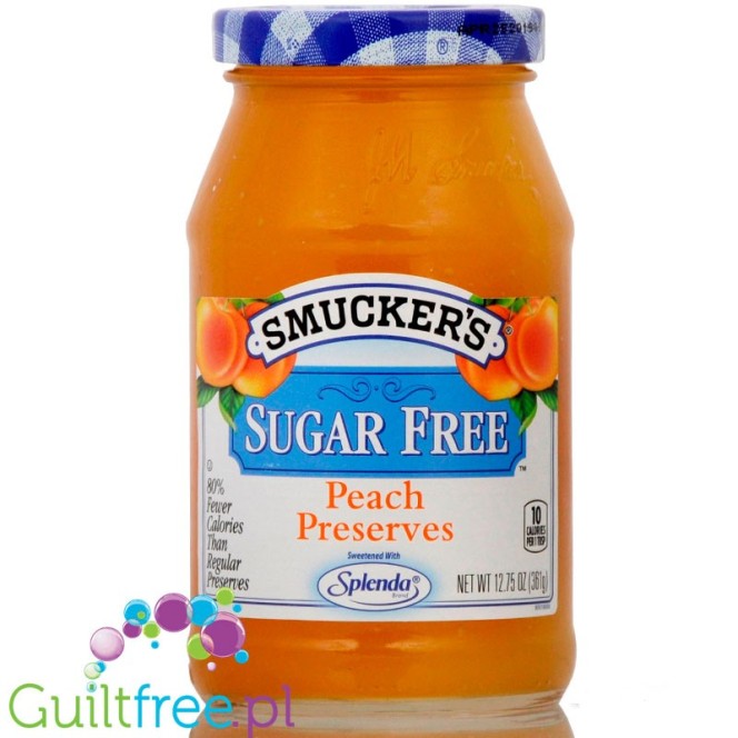 Smucker's Sugar Free Apricot Preserves Sweetened with Splenda