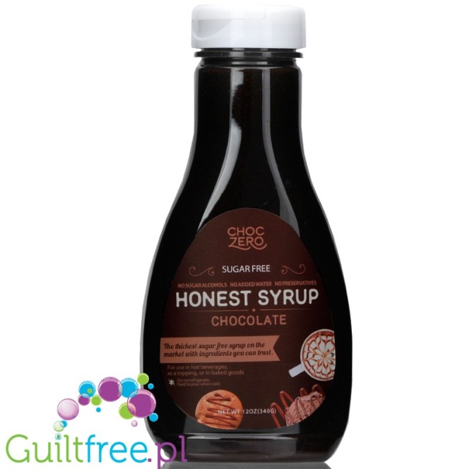 Choc Zero Honest Syrup, sugar free syrup Chocolate