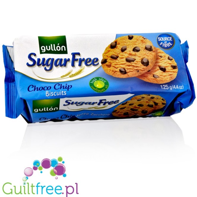 Gullón Chocolate Chip sugar free cookies