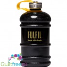 Fulfil Water Jug 2,2L czarny pojemnik na wodę z uchwytem