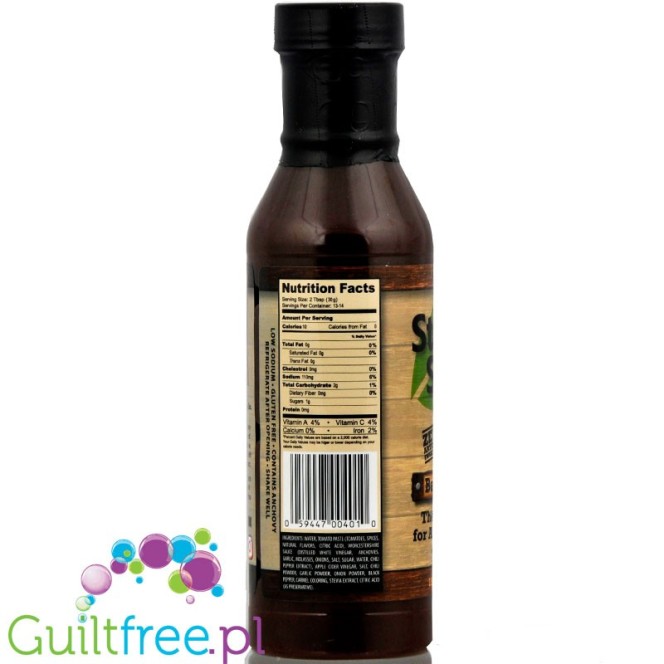 Stevia Sweet BBQ - Low Carb Barbecue Sauce