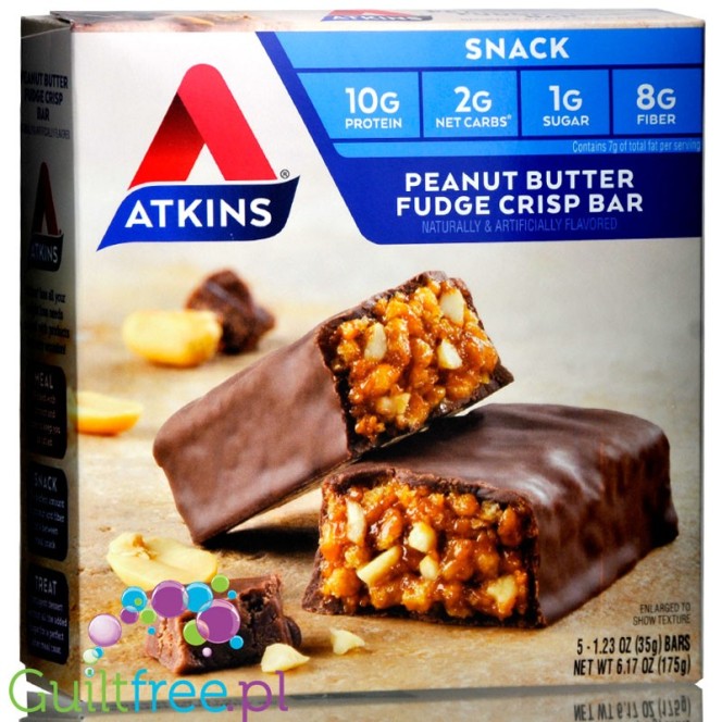 Atkins Snack Peanut Butter Fudge Crisp