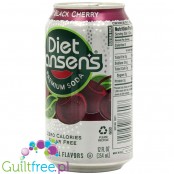 Hansens Diet Black Cherry Soda - 12oz 