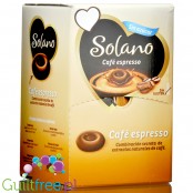 Solano Café Espresso kawowe karmelki bez cukru i glutenu, display