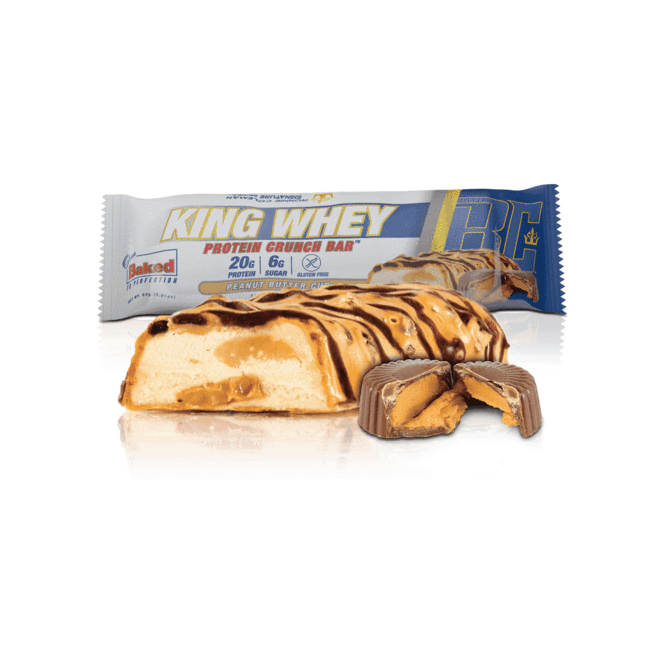 Ronnie Coleman King Whey Protein Crunch Bar Peanut Butter Cup