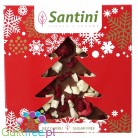 Santini Christmas - mleczna czekolada bez cukru z jabłkami i wiśniami