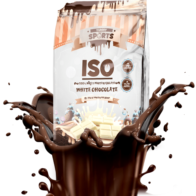 Yummy Sports ISO 100% Whey Protein Isolate White Chocolate