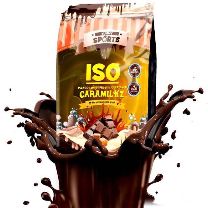 Yummy Sports ISO 100% Whey Protein Isolate Caramilkz