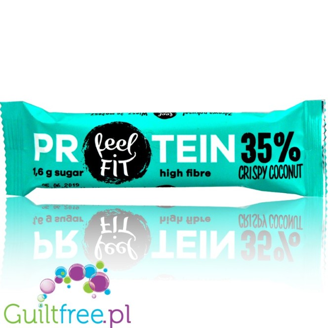 FeelFIT Protein Crispy Coconut protein bar