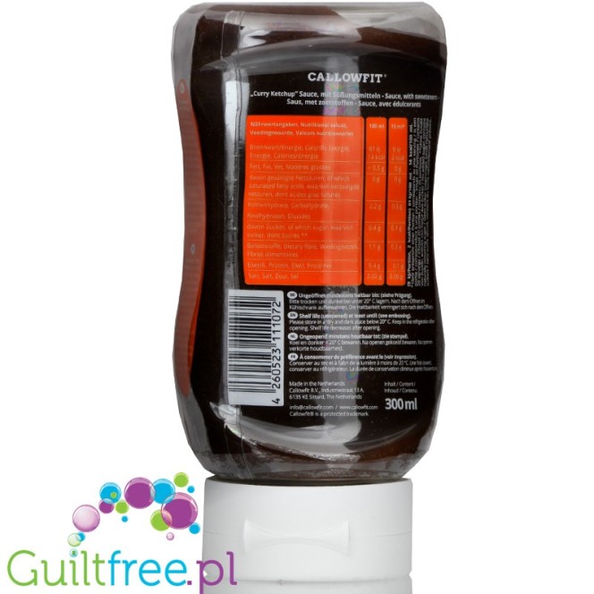 Callowfit Sauce Curry Kethup 300ml