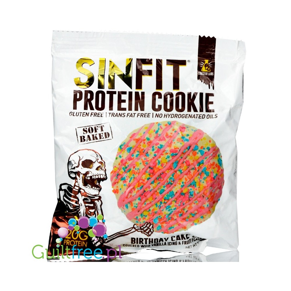 sinister labs sinfit protein cookie