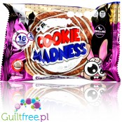 Cookie Madness Cinna-BunBun Swirl - 2 organiczne ciastka proteinowe z lukrem i cynamonem