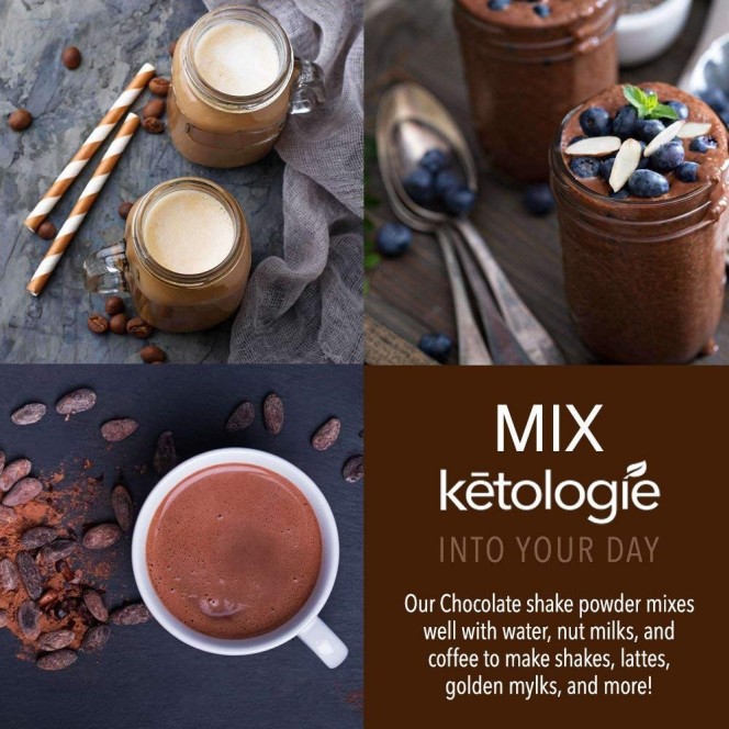 Ketologie Keto Shake, Chocolate 2.38 lb