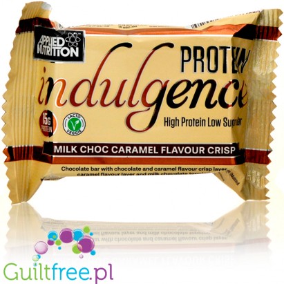 Applied Nutrition Protein Indulgence Bar - Milk Choc Caramel Crisp