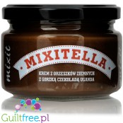 Mixitella - no sugar added peanut spread with Uganda dark chocolate
