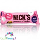 N!CK'S Peanut n Fudge Milk Chocolate Bar, No Added Sugar, Gluten Free