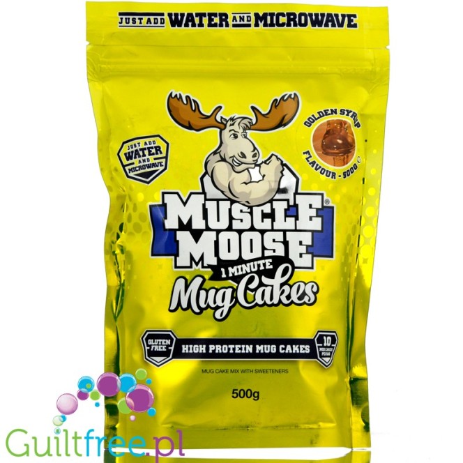 Muscle Moose Golden Syrup Mug Cake