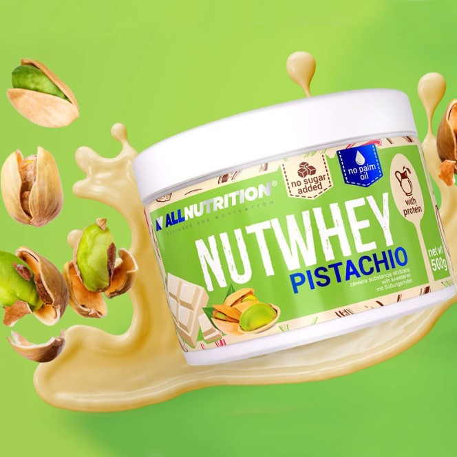 AllNutrition Pistachio Cream - krem pistacjowy z ksylitolem