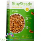 Nutritious Living Stay Steady Cereal, Original  - Breakfast cereals enriched with protein and fiber, with pecan nuts