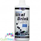 Vital Drink Blackcurrant 1L - koncentrat bez cukru z L-karnityną i witaminami