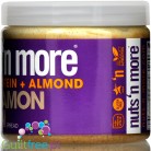 Nuts' n More Cinnamon Raisin Almond Butter No Sugar Added with Xylitol and Whey Protein