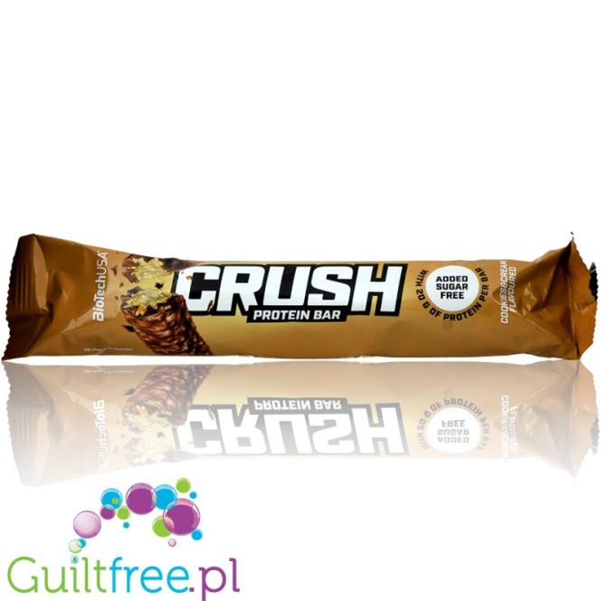 BioTech USA Crush Protein Bar Cookies & Cream