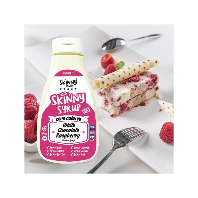 Skinny Food Zero Calorie White Chocolate Syrup, very thick
