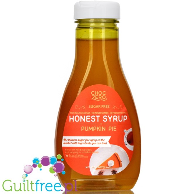 Choc Zero Honest Syrup, sugar free syrup Pumpkin Pie