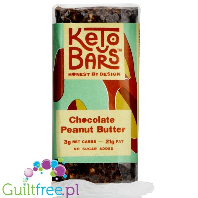 Keto Bars - Keto Bar Chocolate Peanut Butter